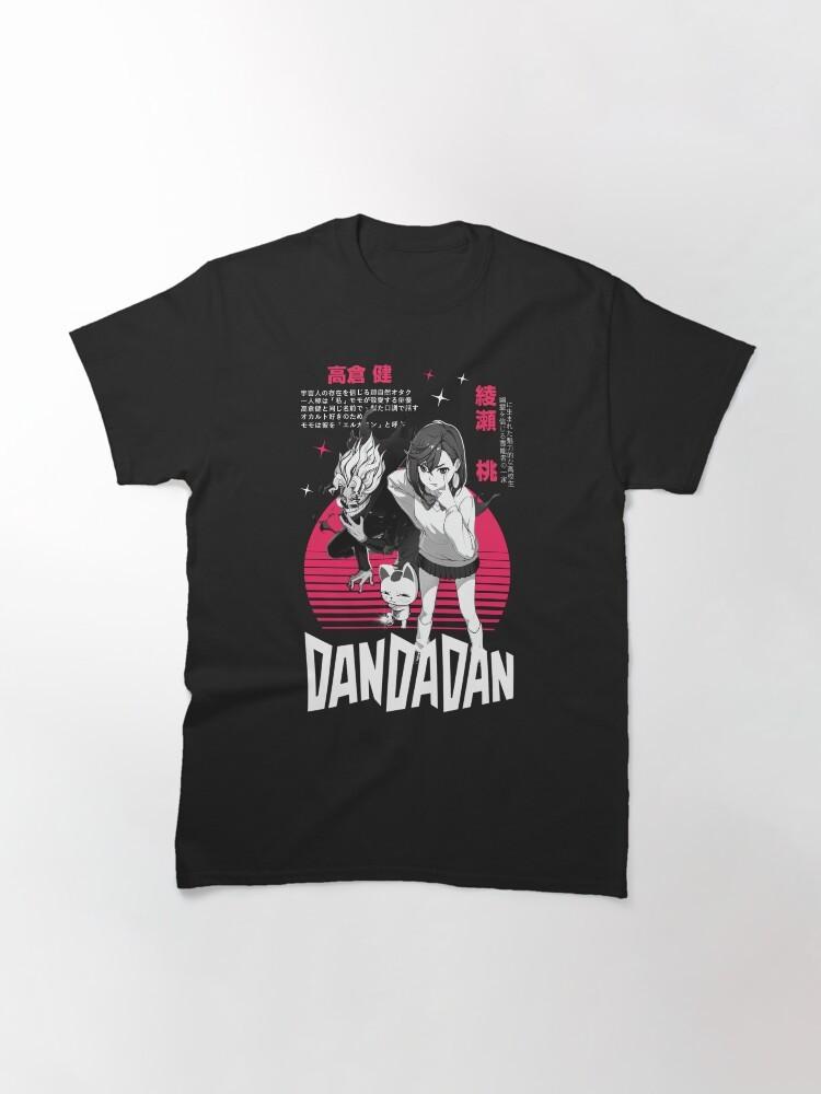 Anime Chainsaw Man Dandadan Full Team Cute T Shirt Unisex Style