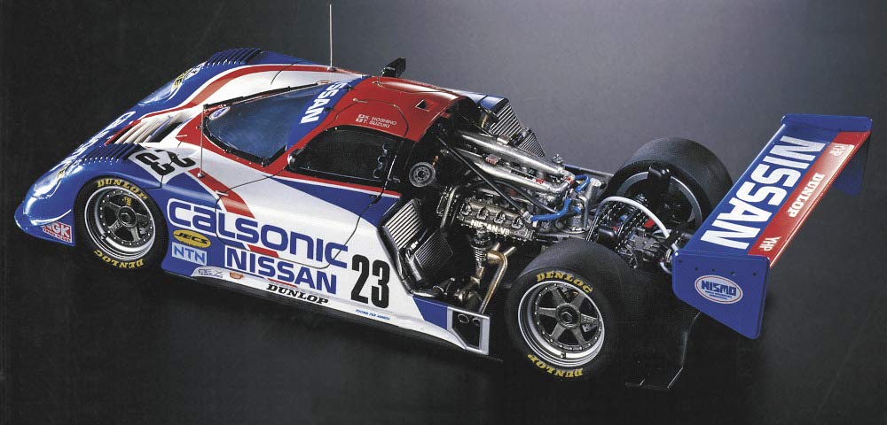 Hasegawa Calsonic Nissan R89C Super Detail Plastic Model Kit CH45 1/24