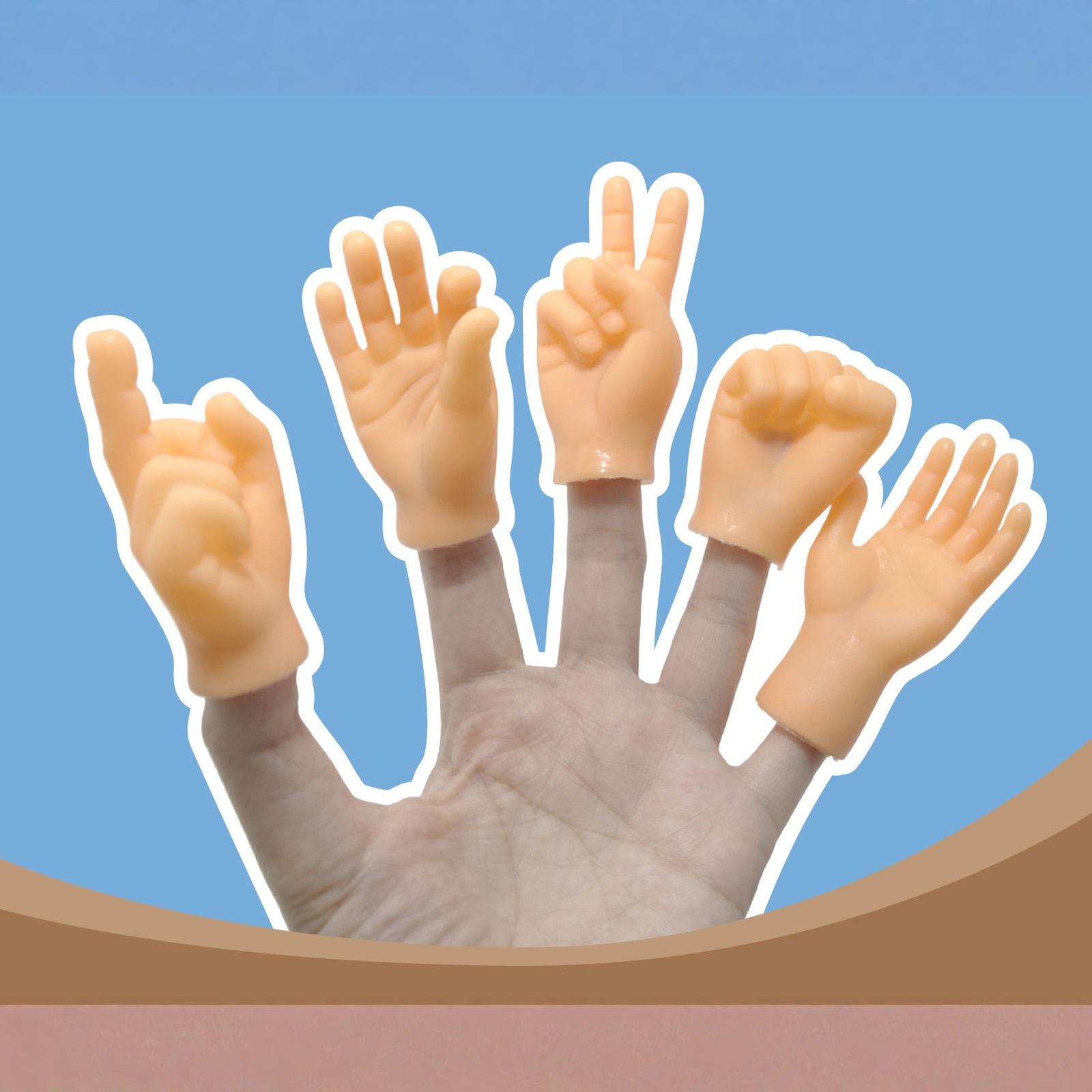 

Biitfuu Hands Multi‑Shape Finger Hands Little Hands Small Hand Finger Model for Massage one size