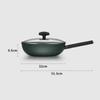 BBQ Frying Pan Durable Non Stick Omelette Pancake Pan Suitable for Kitchen Dishes Omelet Induction Cooker Pan Handle