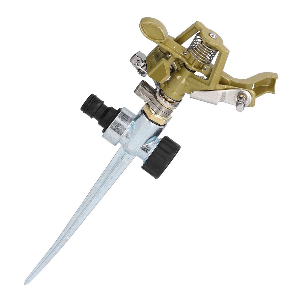 Automatic Sprinkler 360 Degrees  Rotation Water Sprinkler Watering Irrigation Tool for Lawn GardenMetal
