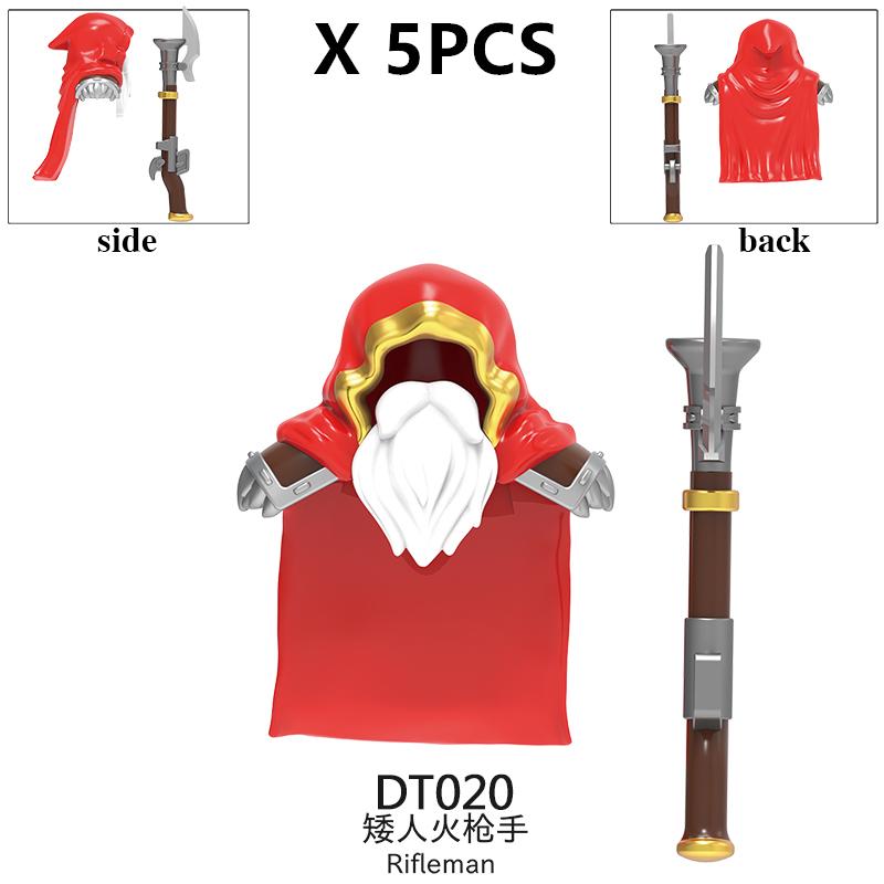 medieval Warcraft Strom Guard Featuring Arthas Accessories Scenes Building Blocks Figures Toy for Children Gifts DT8902 DT8904