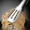 1pc Non Slip Stainless Steel Food Tongs Meat Salad Bread Clip Barbecue Grill Buffet Clamp Cooking Tools Kitchen