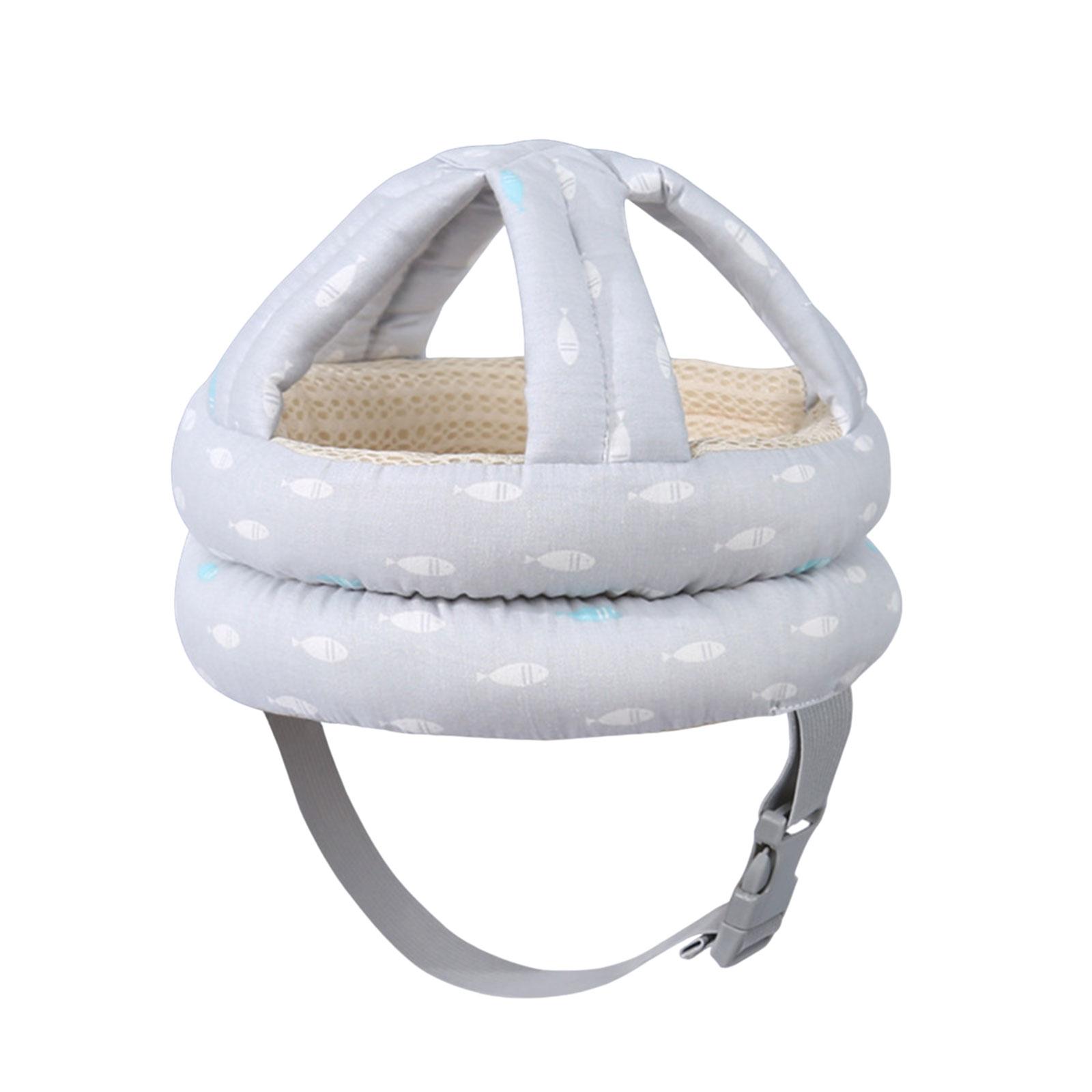 

Защитные шлемы для малышей Удобная защитная шапочка для малышей с регулируемым ремешком Регулируемая защита для головы малыша 8