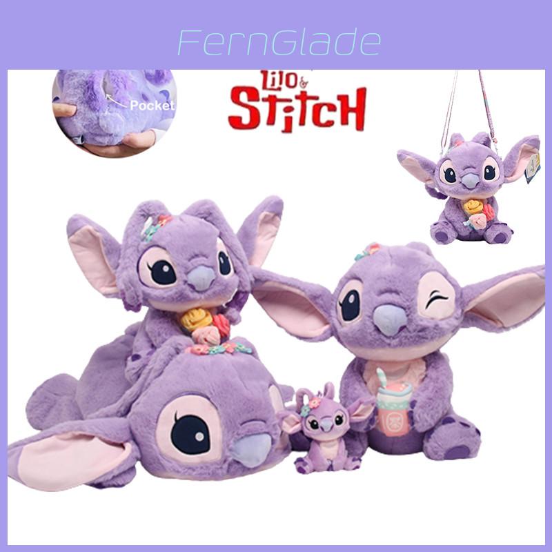 Adorable Lilo Stitch Plush Toys Crossbody Bag For Kids Birthday Xmas Gift