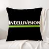 Fashion I-Intellivision Cushion Cover Natural Linen Organic Fabric Double-Sided Printing Sofa Home Decor Gift Pillow Cover