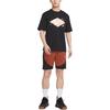 Herren Air Jordan Dri-FIT Reflektierendes Logo Colorblock Freizeitshorts Schwarz DM1830-641