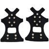 10-Tooth Steel Ice Cleats: Non-Slip, Wear-Resistant, Silicone Shoe Covers for Ice and Snow Climbing