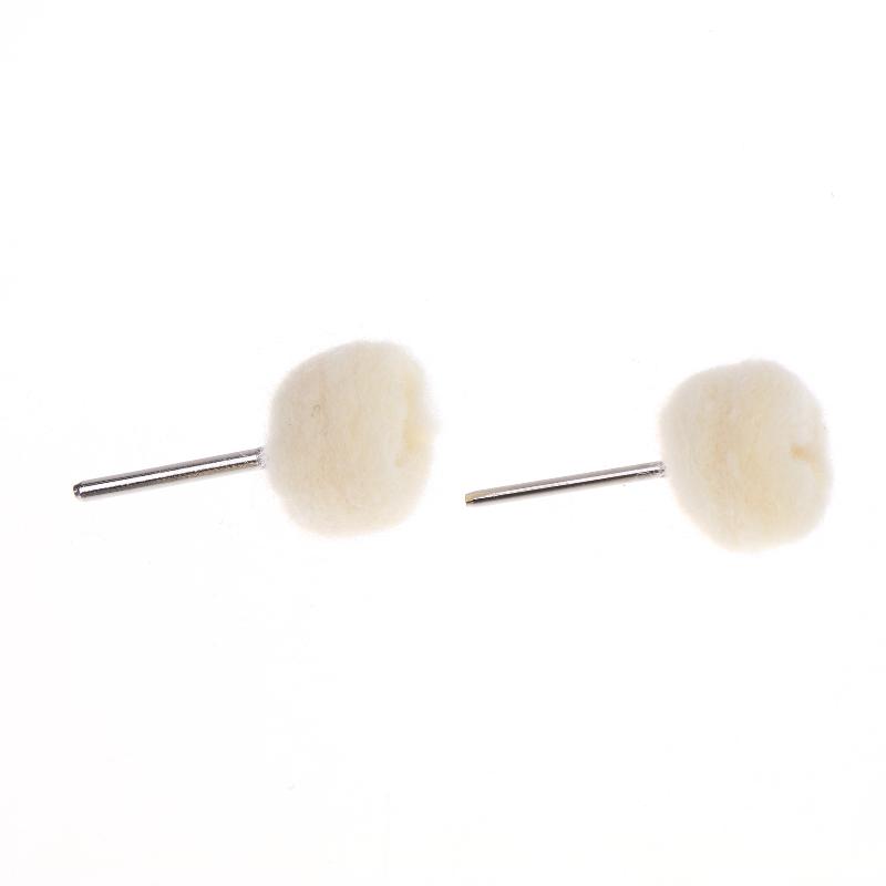 10Pcs Mini Grinding Sanding Head Abrasive Disc Felt 2.35/3Mm Shank Buffing Wheels Metal Polish Brush Drill Rotary Tool