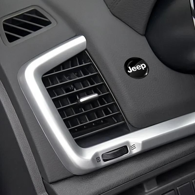 Auto Schloss Schlüsselloch Aufkleber Türschloss Schutz Auto 3D Aufkleber für Jeep Renegade Compass Grand Cherokee Wrangler Jk Gladiator