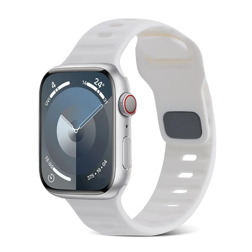Soft Silicone Strap For Apple Watch Ultra 3/2 Band 49mm Serise 9 8 7 45mm 41mm Sport Bracelet Wristband iWatch 11 10 46mm 42mm