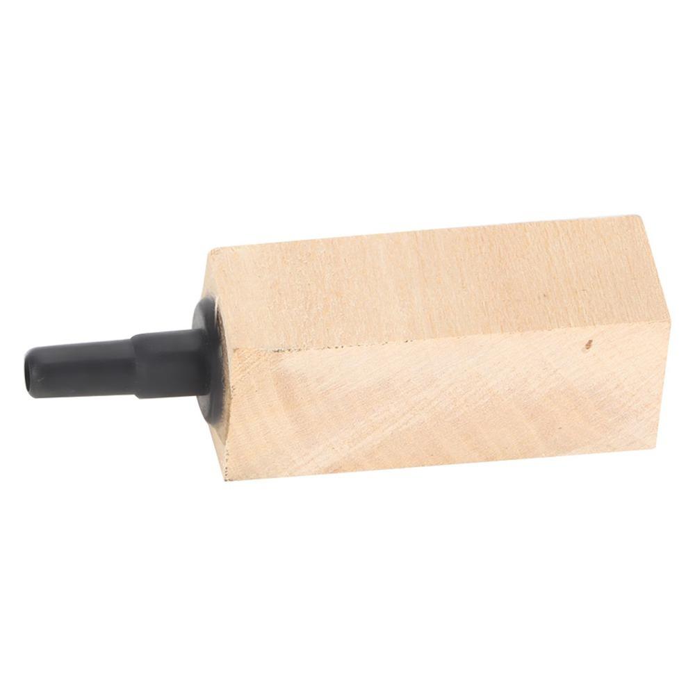 

2PCS Set Cylinder Wooden Air Bubble Stone Fine Bubbles Natural Wooden Diffuser Aquarium 42MM
