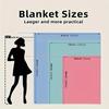 Vintage Animal Theme Digital Print Soft Comfort Throw Blanket - Polyester Knit Fabric, All-Season Multipurpose Cozy Cover with