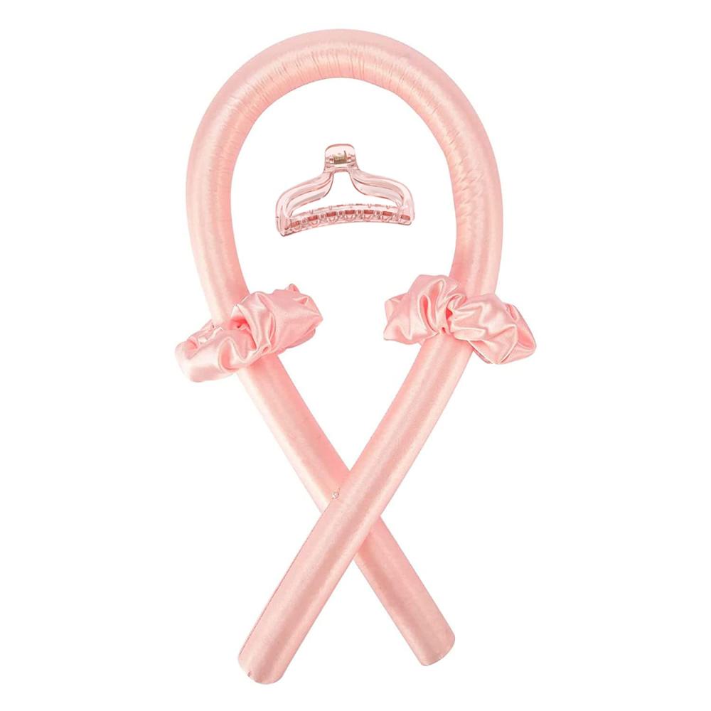 

Плойка для завивки волос Прическа с большой волной Ленивый сон Укладка волос Дисковый инструмент Губка Без нагрева 100 розовый