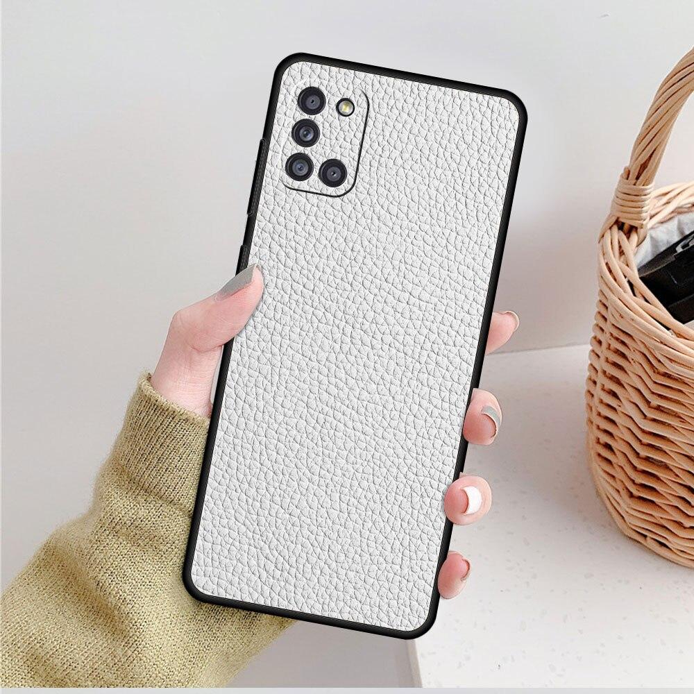 For Samsung Galaxy A21s A71 A12 A72 A41 A31 A02s A51 A52 A32 4G A22 A73 A03s A52s 5G A33 Original Leather Pattern Phone Case