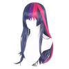 Rarity Cosplay Wig Rarity Wig Long Dark Purple Curly Wigs Heat Resistant Synthetic Hair Halloween party