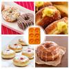 Itisyou Silicone Donut Cake Baking Oven and Microwave Kitchen Tool Mold Mold, Mold, Tool, Safe,