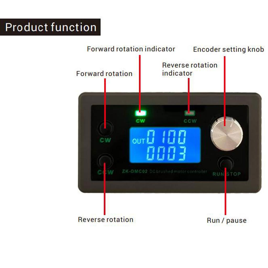 Highly Power Stepper Motor Driver Replacement Forward Reverse Control Driver Reverse Pulse Speed Control Board Enduring