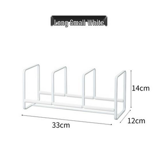 Japanese-Style Metal Dish Organizer: Cabinet Storage Rack for Plates, Bowls, Cutlery, and Chopsticks