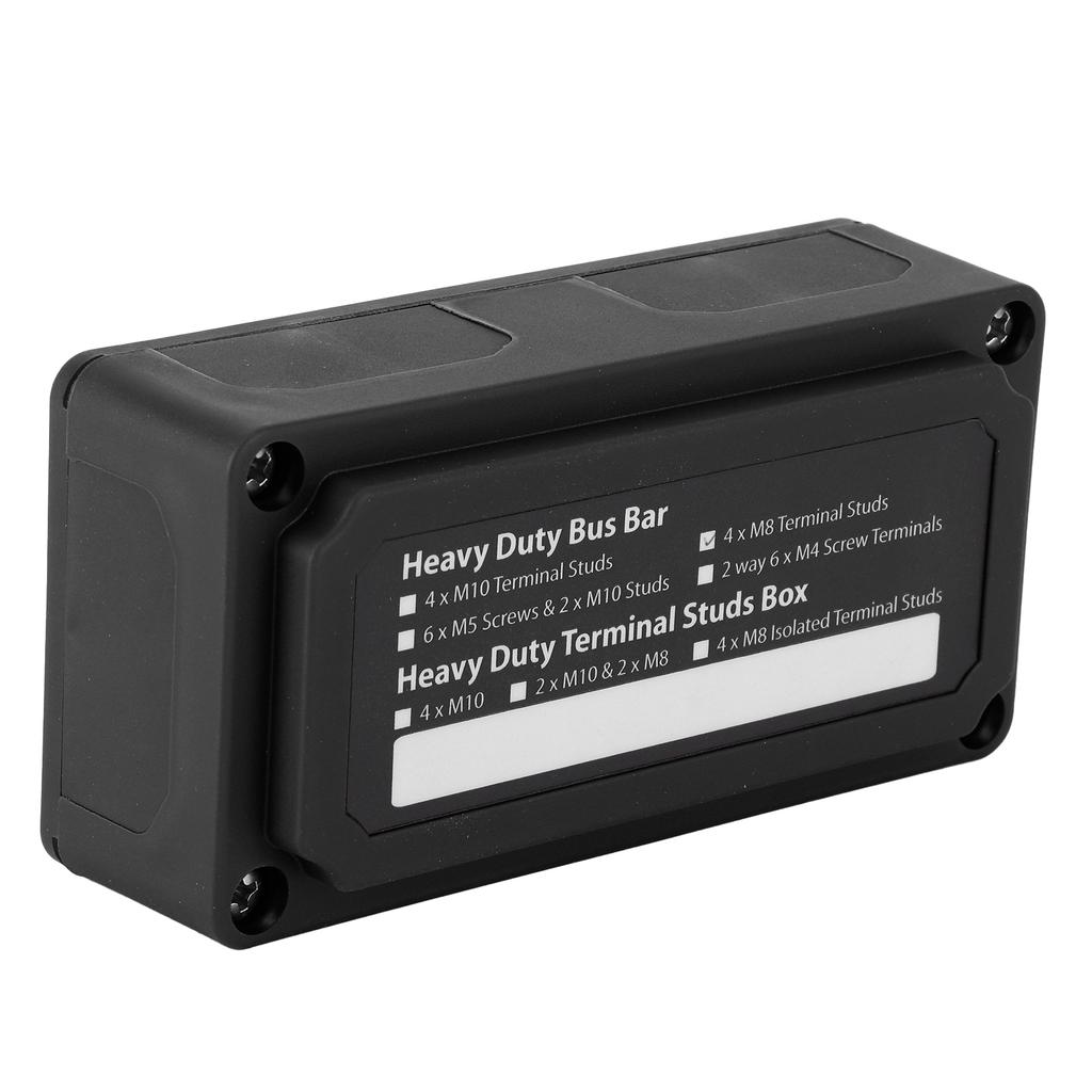 300A Bus Bar Power Distribution Box 48V   4 Studs   for Car Ship Boat RV