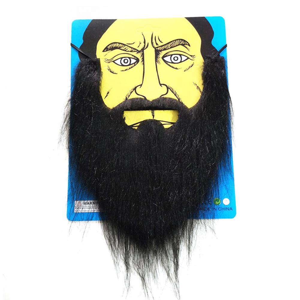 Lustiger falscher Schnurrbart Wiederverwendbar Dekorieren Neuheit Cosplay Falscher Bart Fotokabinen-Requisiten Kostümparty Bärte Schnurrhaar