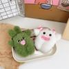 Cute Little Rabbit Monster Creative Doll Grab Machine Doll Holiday Backpack Keychain Plush Doll Pendant