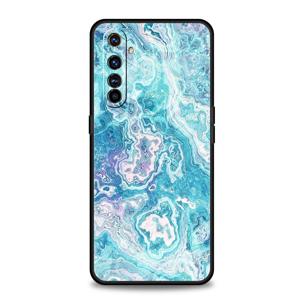 Love Marble Pattern For Realme GT Neo 2 3 Phone Case For Realme 9 8 5G 7 6 GT2 Pro Plus 9i 8i C21Y C21 C3 C11 C25 C35 Soft Cover