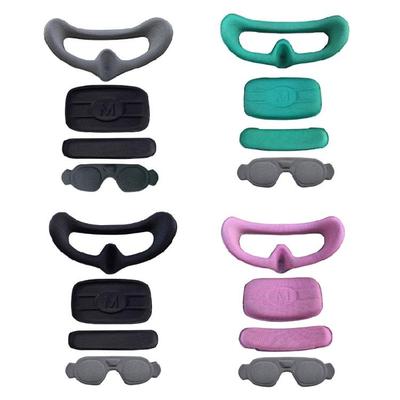 Cache de protection d'objectif pour lunettes Goggles 3 Coussinet d'ombrage pour lunettes Coussinet pour les yeux anti-poussière Tapis coussin Cache de protection Remplacement