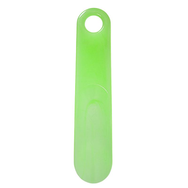 19cm Portable Translucent Shoehorn - Unique Shape, Compact Plastic Shoe Lifter