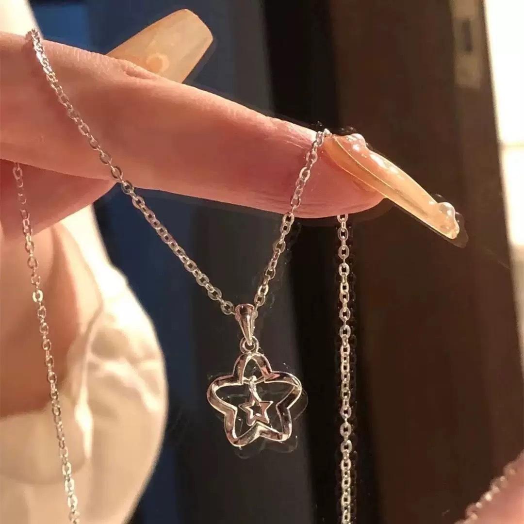 

Ожерелье Благополучие Лотос Китайская Бабочка Пин Ань инс Студенческое Ожерелье Простое Подруга