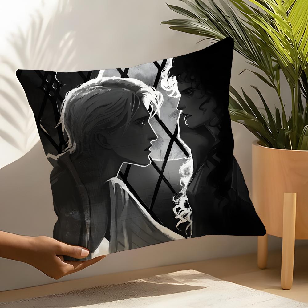 Romantic DDramione Pillow Case Home Living Room Decoration Linen Pillow Cases Cushion Cover