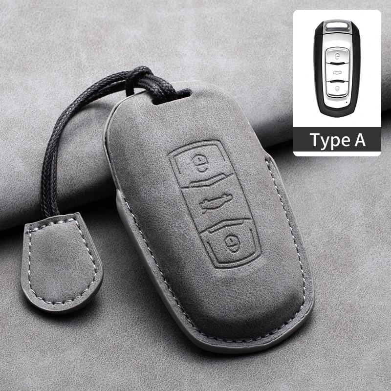 Car Key Case Cover Protector Shell For Geely Coolray EX7 X6 X7 Geometry Emgrand Global Kulrey Hawk GX7 Okavango NL3 SUV GT GC9
