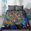 New York City Jigsaw Duvet Cover Set King Queen Double Full Twin Single Size Bed Linen Set