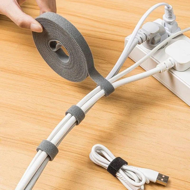 Magic Tape Cable Organizer: Cable Management Straps for Storage and Fixing