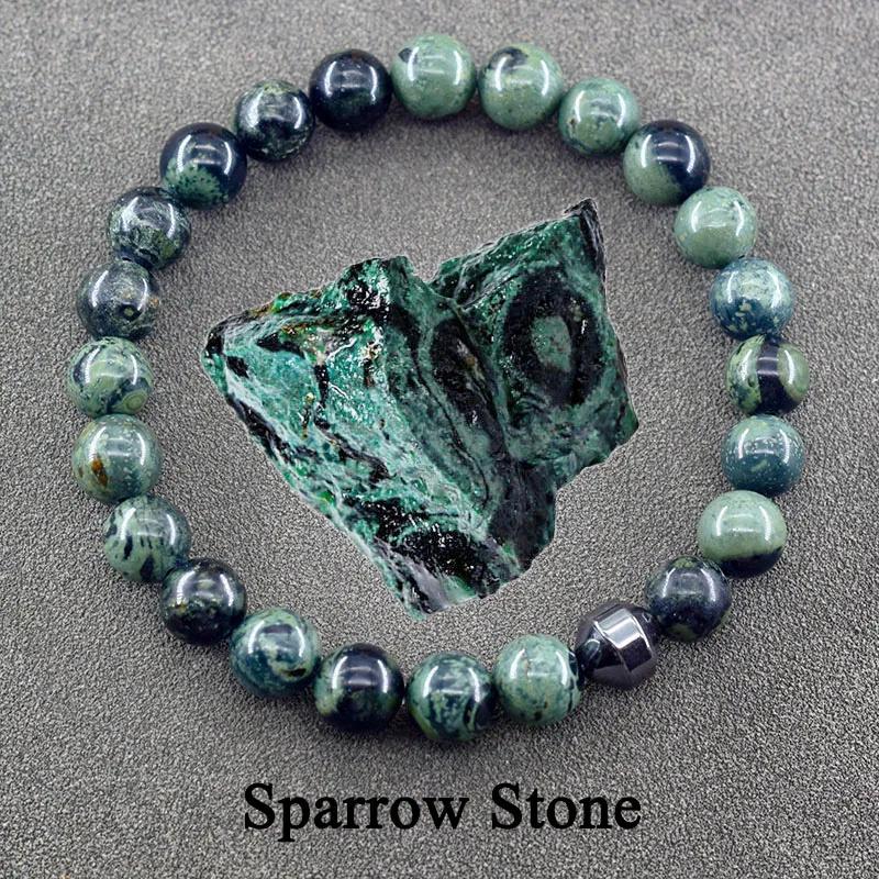 

Подлинный браслет из натурального камня для мужчин и женщин, лабрадорит, красный тигровый глаз, бисер, ювелирные изделия, гематит, цилиндрический браслет, подарок, оптовая продажа