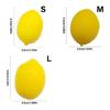Pack Of 10 Artificial Lemon Simulation Lemon Artificial Fruit for Shop Display Kitchen Decoration Photography Supplies