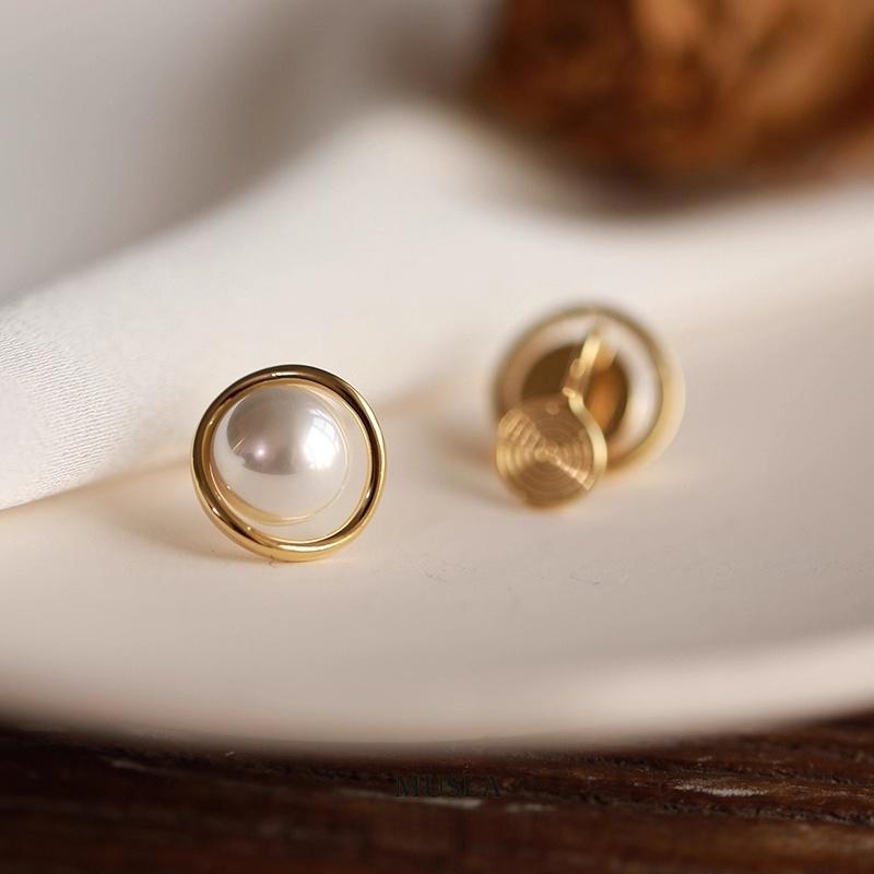 Musla Design Jewelry Cilp Earrings For Women Fashion Earrings Stud