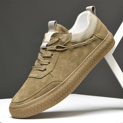 Men's Shoes Autumn Retro Men's Casual Shoes Korean Version Trend Breathable British Sports Shoes Board Shoes Men