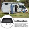 1Pc Folding Camping Shower Tent Floor Base Outdoor Tent Shower Tray Portable Shower Pan RV Shower Basin Base For Camping Tr N1N2