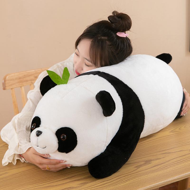 Panda doll plush toy cute national treasure giant panda doll doll rag doll activity gift throw pillow