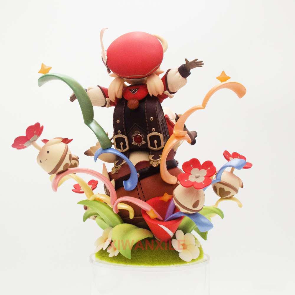 Action Figure Genshin Impact Keqing Anime Figure Paimon Klee Hibana Knight Figurine Model Doll Toys
