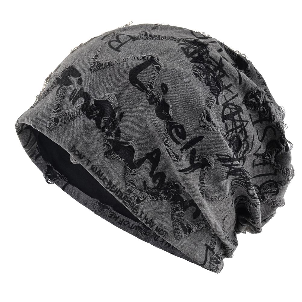 

Fashion Pullover Short Brim Stacking Hat Women s Personality Big Head Thin Skullies Beanie Cap Baggy Head Hat Casual Beanies Hat