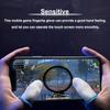 1 Paar rutschfeste wiederverwendbare Handy-Gaming-Fingerspitzenhandschuhe Handy-Spiel Schweißabweisend Kratzfest Ärmel Gaming-Zubehör