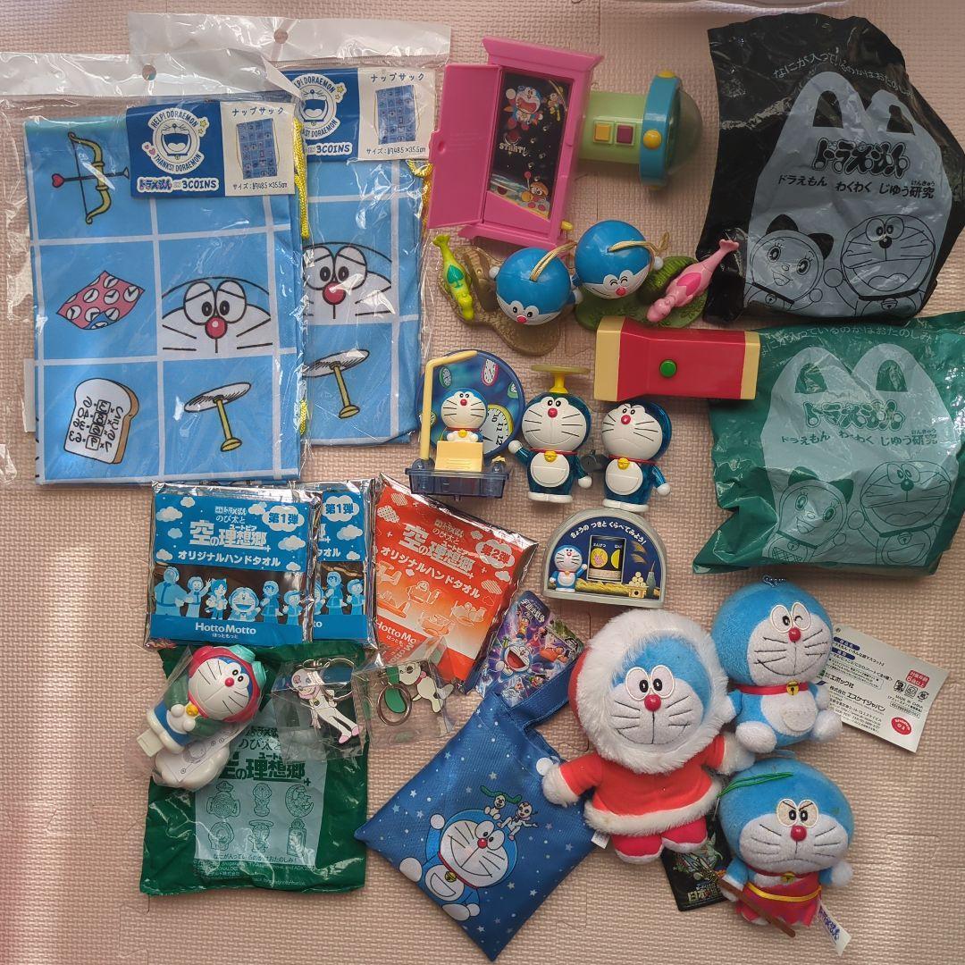 Doraemon stuffed toy/goods set