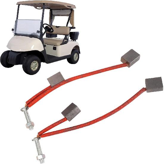 Carts Starter Generator Brush Set, Starter Brush Kit, Fits for 2008-Up EZGO Starter Cart, 2001-Up Precedent Gasoline Car 103347301 114 01 2034AS