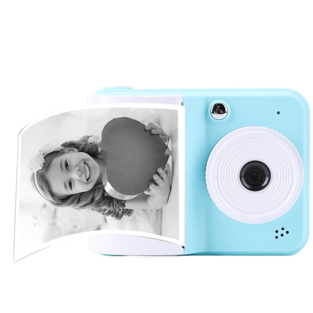 Print Camera 1080P HD Video 48MP Images 2.4 Inch Screen Compact Portable Camera with Print Paper