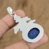 925 Silver Lapis Lazuli Stone Daughter Engagement Ethnic Wedding Pendant Jewelry