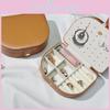 Multilayer Large Capacity Jewelry Organizer With Leather Material For Gift Storage And Display