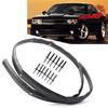 Per Dodge Per Challenger 2008-22 Fascia Anteriore Paraurti Cofano 1pz Guarnizione in Gomma 12pz Rivetto in Plastica 68051392AB Parti Guarnizione Paraurti Auto