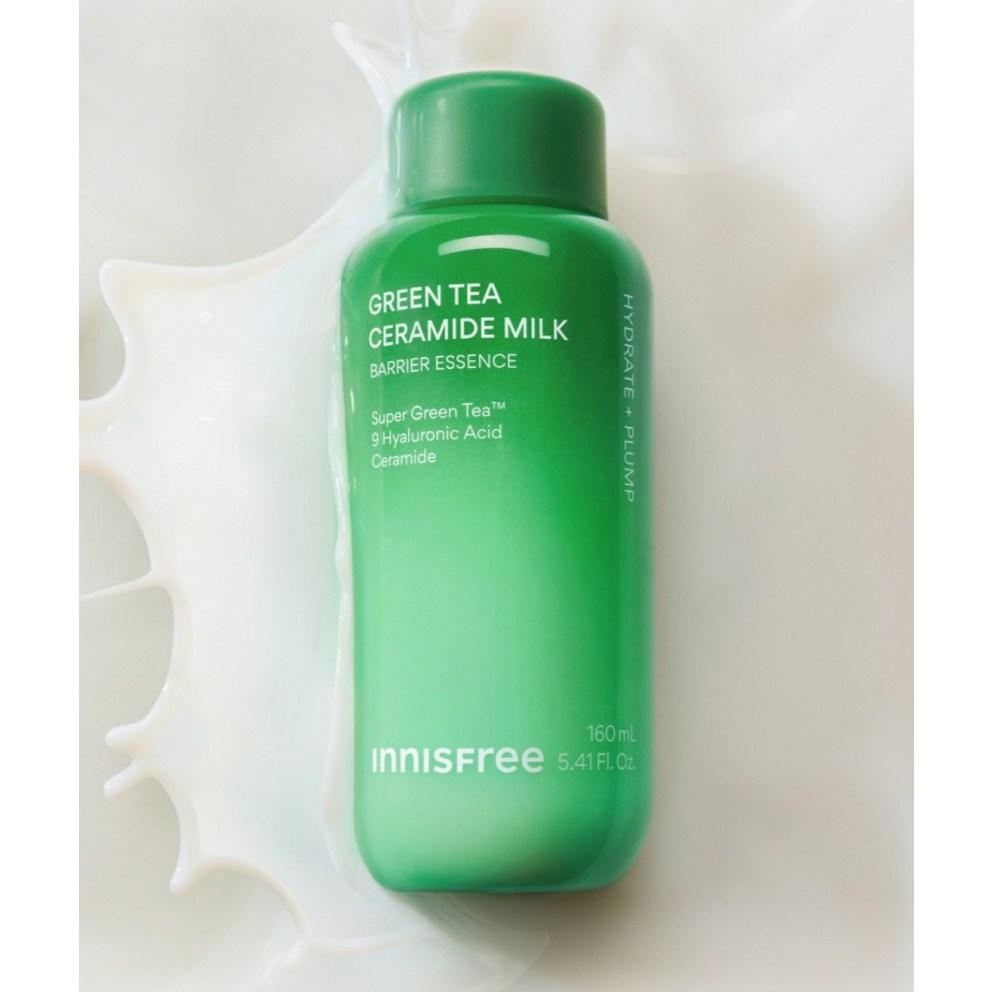 Innisfree Grüner Tee Ceramid Milch Essenz, 160ml